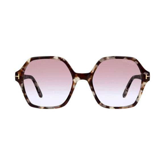 NEW TOM FORD SUNGLASSES, FT1032-F 55Z HAVANA WOMEN EYEWEAR TF1032-F 55Z